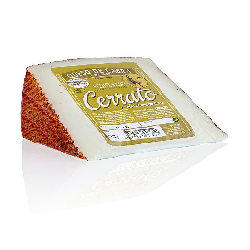 Queso de cabra - spanischer Ziegenschnittkäse - ca.250 g - Vakuum Queso de cabra - spanischer Ziegenschnittkäse - ca.250 g - Vakuum