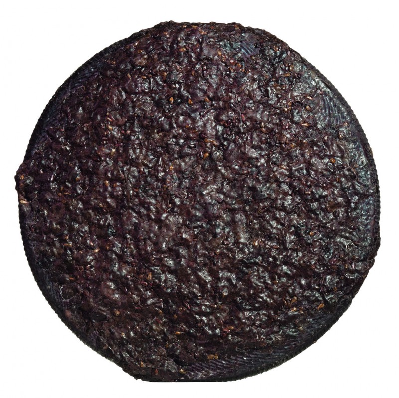 Kuhmilchkäse mit Trester, Testun ubriaco, Castagna - ca. 6 kg - Stück Kuhmilchkäse mit Trester, Testun ubriaco, Castagna - ca. 6 kg - Stück