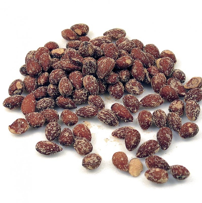 Amandes fumées entières, salées - premium - 1 kg - Pe-seau