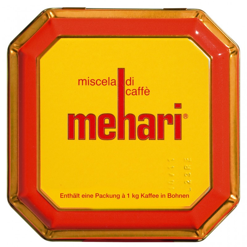 Mehari in grani, 50% Arabica, 50% Robusta, in Schmuckdose, Bohnen, Passalacqua - 1.000 g - Dose Mehari in grani, 50% Arabica, 50% Robusta, in Schmuckdose, Bohnen, Passalacqua - 1.000 g - Dose