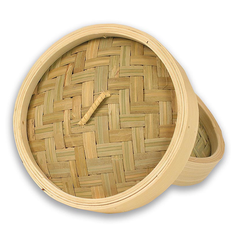Låg til bambus dampbåd, Ø 15 cm udenfor, Ø 14 cm indvendigt, 6 tommer - 1 stk - løs Låg til bambus dampbåd, Ø 15 cm udenfor, Ø 14 cm indvendigt, 6 tommer - 1 stk - løs