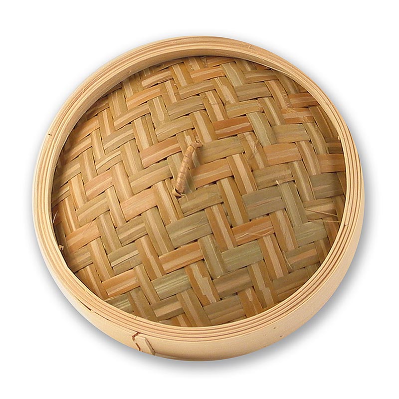 Låg til bambus dampbåd, Ø 20 cm udenfor, Ø 18 cm indvendigt, 8 tommer - 1 stk - løs Låg til bambus dampbåd, Ø 20 cm udenfor, Ø 18 cm indvendigt, 8 tommer - 1 stk - løs
