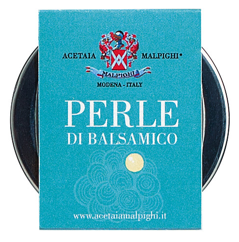 Perle Balsamiche Bianche, Balsamico Perlen, weiß, Malpighi - 50 g - Glas