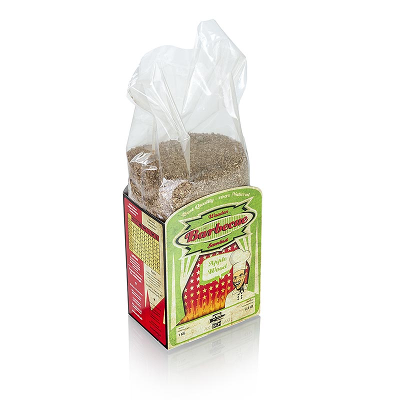 Grill BBQ - Apple Wood Smoke Flour (Apple) - 1 kg - bag Grill BBQ - Apple Wood Smoke Flour (Apple) - 1 kg - bag