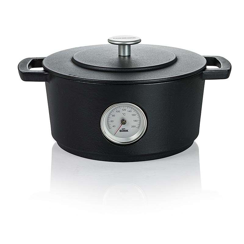 Combekk Dutch Oven, Topf, 24cm, mit Thermometer, emailliertes Gusseisen - 1 St - Karton Combekk Dutch Oven, Topf, 24cm, mit Thermometer, emailliertes Gusseisen - 1 St - Karton