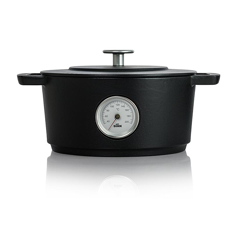 Combekk Dutch Oven, Topf, 24cm, mit Thermometer, emailliertes Gusseisen - 1 St - Karton Combekk Dutch Oven, Topf, 24cm, mit Thermometer, emailliertes Gusseisen - 1 St - Karton
