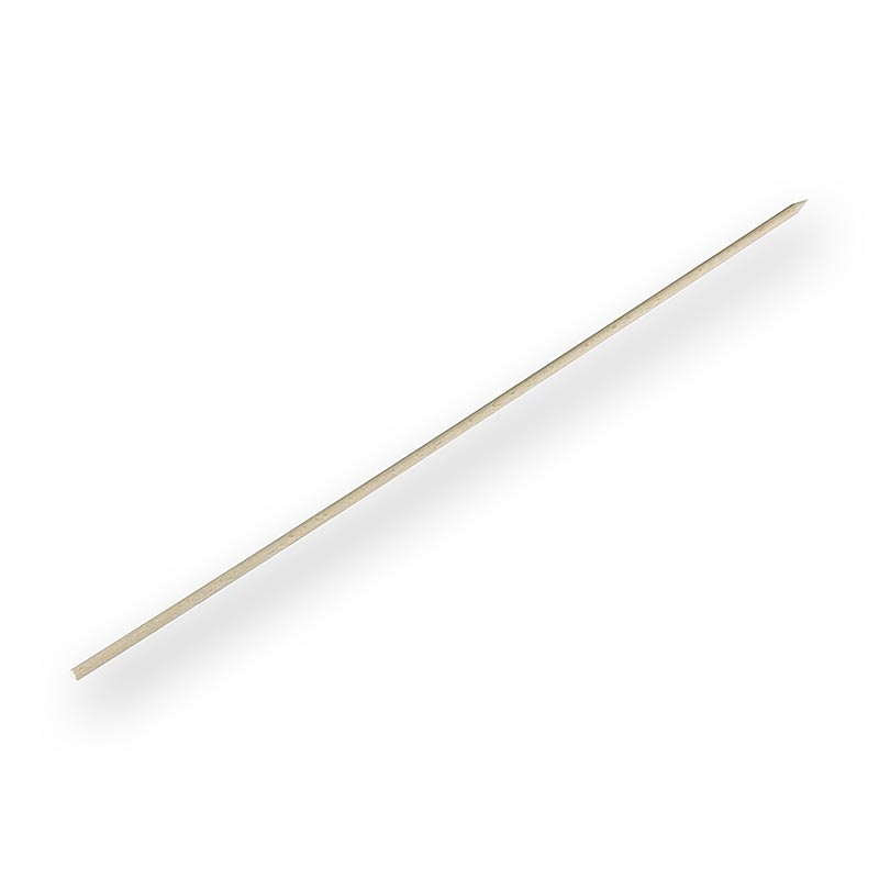 Wooden skewers, 40 cm, beech wood - 200 St - bag Wooden skewers, 40 cm, beech wood - 200 St - bag
