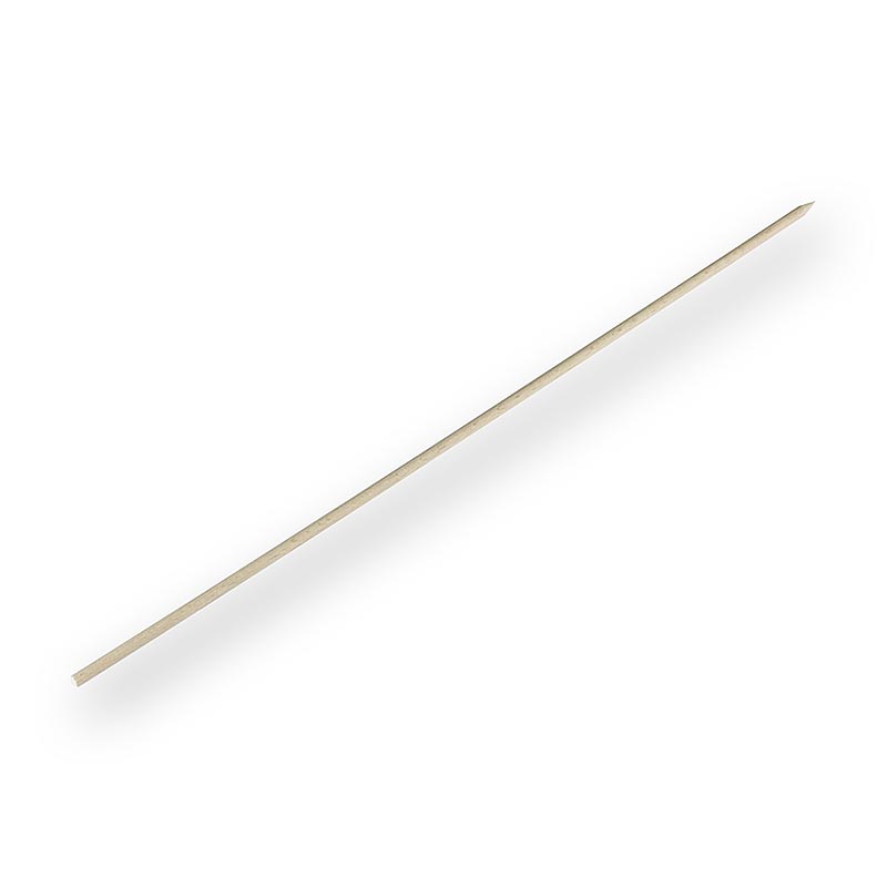 Wooden skewers, 40 cm, beech wood - 200 St - bag