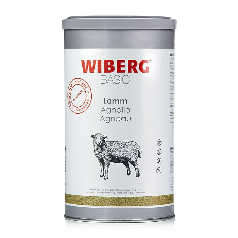 Wiberg BASIC Lamm, Gewürzsalz - 1 kg - Aromabox Wiberg BASIC Lamm, Gewürzsalz - 1 kg - Aromabox