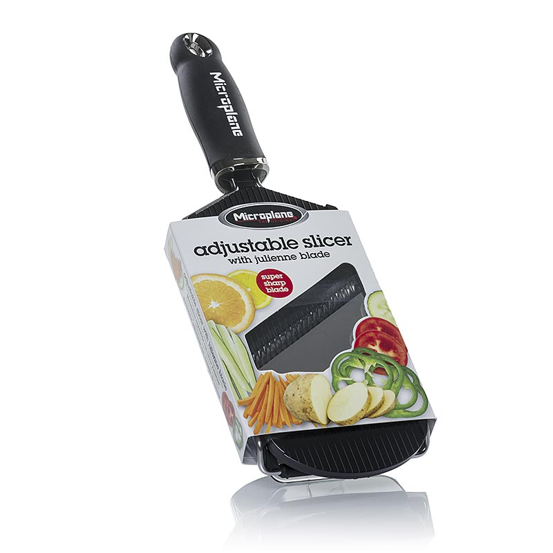 Microplane slicer with julienne blades - 1 piece - plastic Microplane slicer with julienne blades - 1 piece - plastic