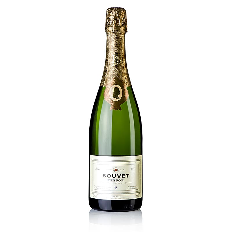 2010er Bouvet Tresor Blanc Saumur A.O.C, brut, Sekt Loire, 12,5% vol. 93FF - 750 ml - Flasche 2010er Bouvet Tresor Blanc Saumur A.O.C, brut, Sekt Loire, 12,5% vol. 93FF - 750 ml - Flasche