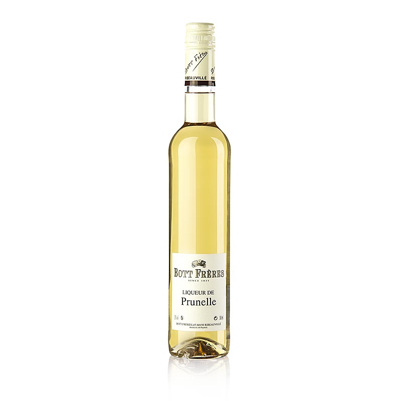 Liqueur de Prunelle, Schlehenlikör, 35% vol., Bott Frères - 500 ml - Flasche Liqueur de Prunelle, Schlehenlikör, 35% vol., Bott Frères - 500 ml - Flasche