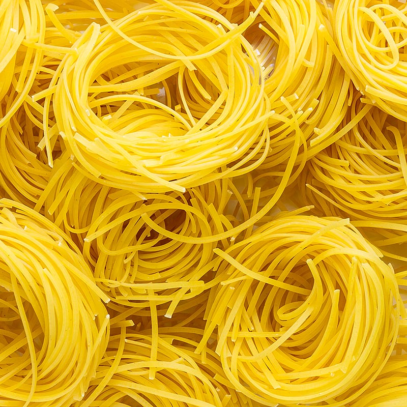 Granoro Tagliolini with egg, 2 mm, ribbon pasta nests, No.119 - 6 kilos, 12 x 500g - Carton