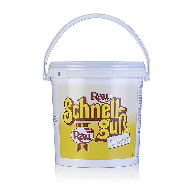 Schnellguss, klar, Rau - 12,5 kg - Pe-eimer Schnellguss, klar, Rau - 12,5 kg - Pe-eimer