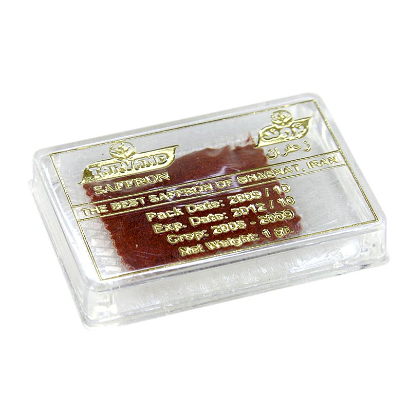 Safran-Puder (Pulver), Iran - 1 g - Döschen Safran-Puder (Pulver), Iran - 1 g - Döschen