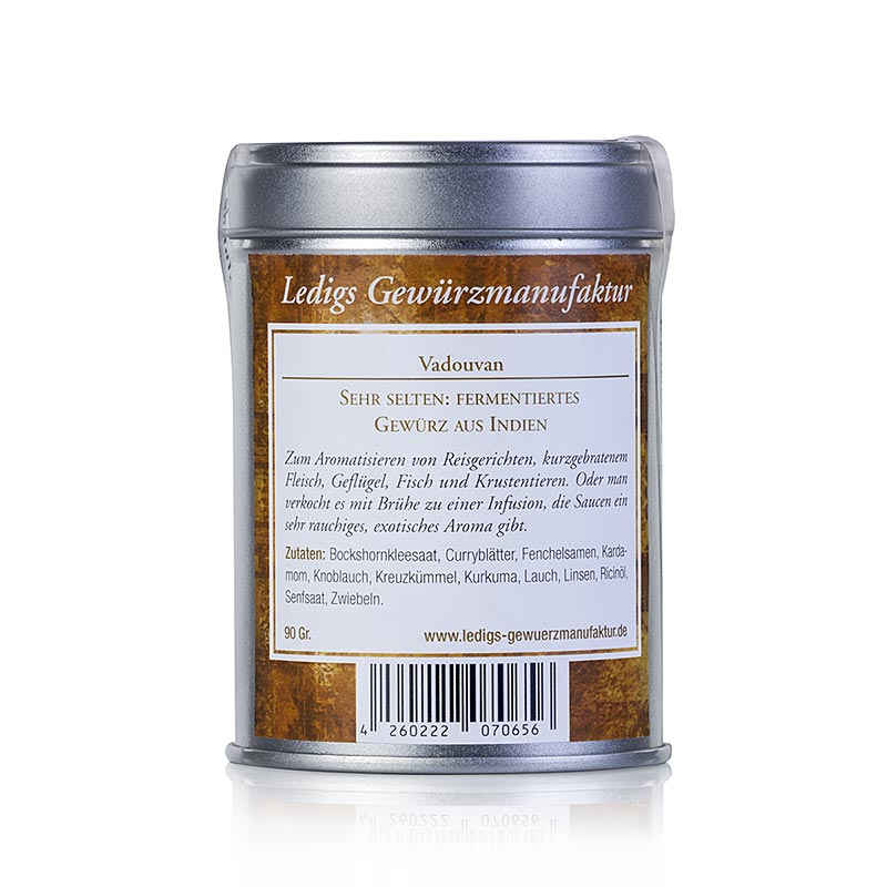 Vadouvan - Gewürzzubereitung - 90 g - Dose Vadouvan - Gewürzzubereitung - 90 g - Dose