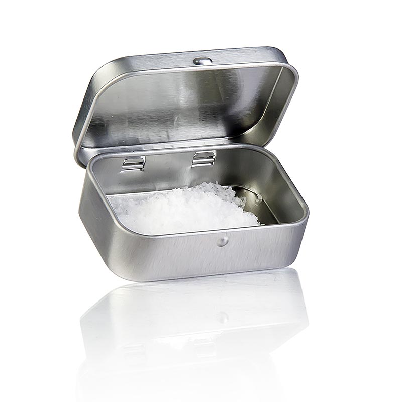 Clifford Bay Meersalzflocken, Neuseeland, Reisesalzbox - 6 g - Dose Clifford Bay Meersalzflocken, Neuseeland, Reisesalzbox - 6 g - Dose