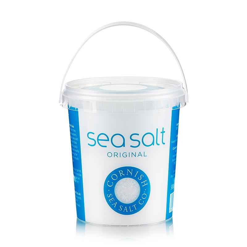 Cornish Sea Salt, Meersalzflocken aus Cornwall/England - 500 g - Becher Cornish Sea Salt, Meersalzflocken aus Cornwall/England - 500 g - Becher