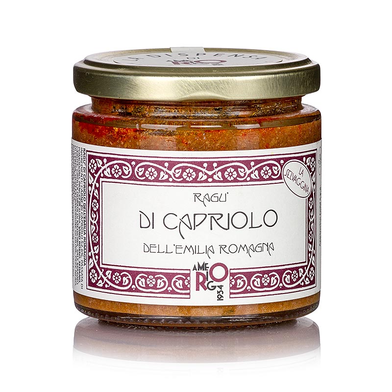 Ragu vom Reh, Amerigo - 200 g - Glas Ragu vom Reh, Amerigo - 200 g - Glas
