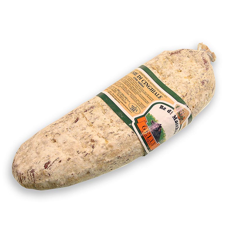 Salami flach (Spianata) Wildschwein / Schwein, Gelli - ca. 650 g - lose