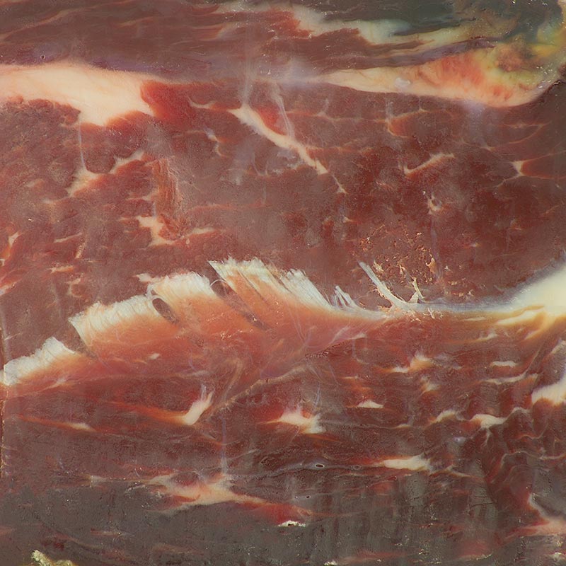 Cecina de Leon IPG (PGI), smoked beef ham, Spain, small pieces - about 1,000 g - vacuum Cecina de Leon IPG (PGI), smoked beef ham, Spain, small pieces - about 1,000 g - vacuum