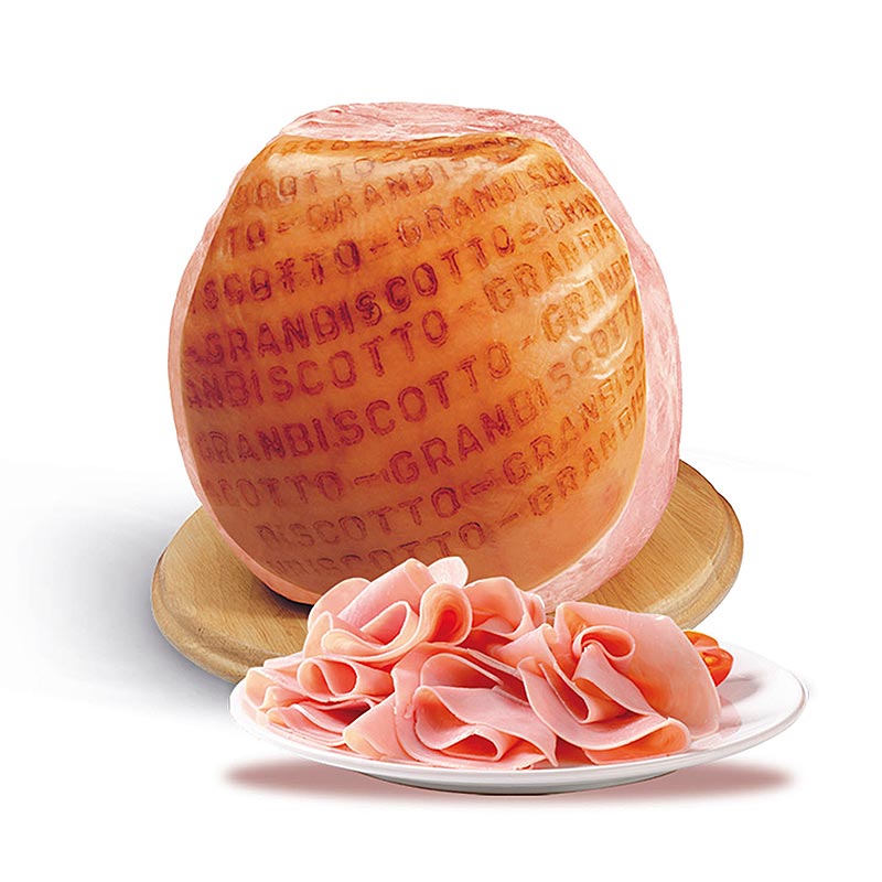 Gran Biscotto Classico, whole cooked ham, boneless Rovagnati - ca.9,9 kg - film Gran Biscotto Classico, whole cooked ham, boneless Rovagnati - ca.9,9 kg - film