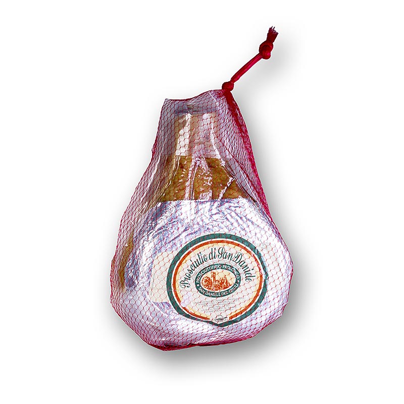 San Daniele ham DOP, whole ham without bones - about 8 kg - vacuum