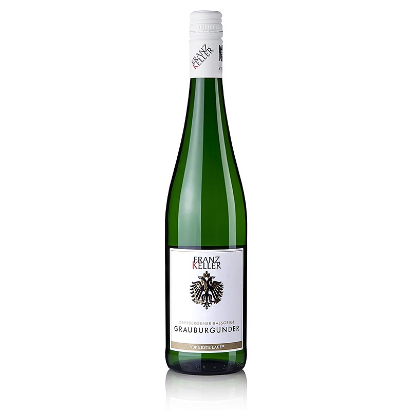 2015er Oberbergener Bassgeige Grauburgunder, trocken, 13,5% vol., Franz Keller - 750 ml - Flasche 2015er Oberbergener Bassgeige Grauburgunder, trocken, 13,5% vol., Franz Keller - 750 ml - Flasche