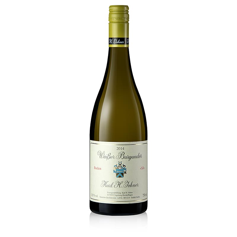 2014er Selektion Johner, Weißburgunder, Barrique, trocken, 13,5% vol., Johner - 750 ml - Flasche 2014er Selektion Johner, Weißburgunder, Barrique, trocken, 13,5% vol., Johner - 750 ml - Flasche