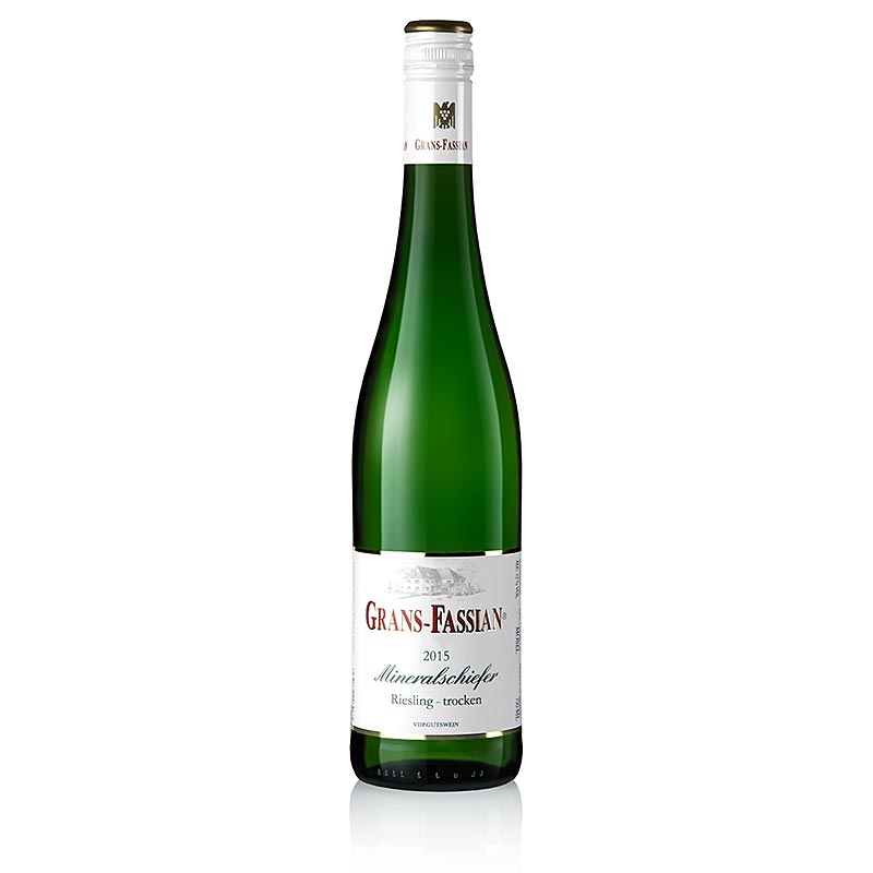 2015er Mineralschiefer, Riesling, trocken, 12% vol., Grans-Fassian - 750 ml - Flasche 2015er Mineralschiefer, Riesling, trocken, 12% vol., Grans-Fassian - 750 ml - Flasche