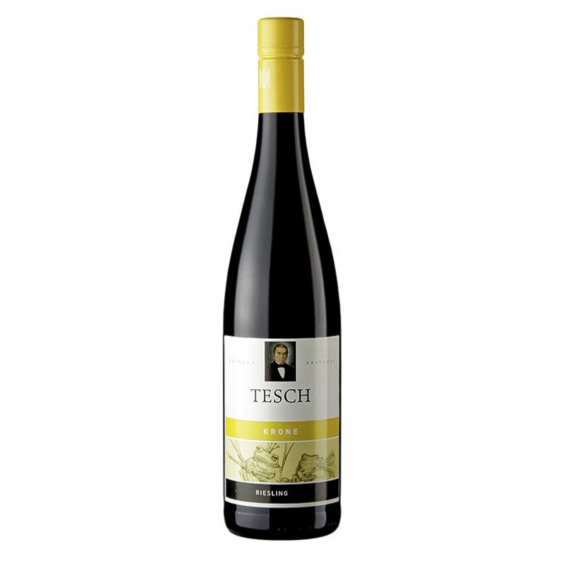 2013er Krone, Riesling, trocken, 12% vol., Tesch (gelbe Kapsel) - 750 ml - Flasche 2013er Krone, Riesling, trocken, 12% vol., Tesch (gelbe Kapsel) - 750 ml - Flasche
