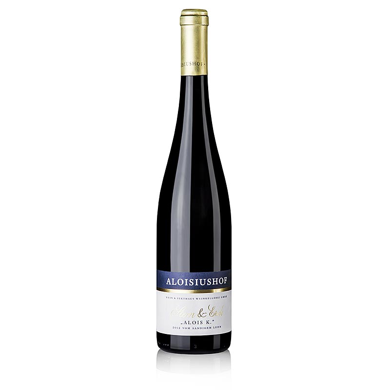 2012er Alois K. Stein Erde, Cuvee, trocken, 14,5% vol., Aloisiushof - 750 ml - Flasche 2012er Alois K. Stein Erde, Cuvee, trocken, 14,5% vol., Aloisiushof - 750 ml - Flasche