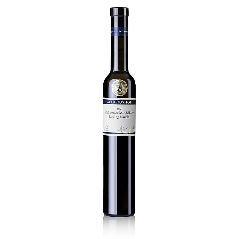 2004er Maikammer Mandelhöhe, Riesling, Eiswein, süß, 8% vol., Aloisiushof - 375 ml - Flasche 2004er Maikammer Mandelhöhe, Riesling, Eiswein, süß, 8% vol., Aloisiushof - 375 ml - Flasche