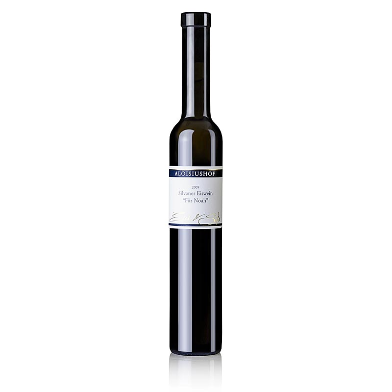 2009er Für Noah, Silvaner, Eiswein, süß, 6% vol., Aloisiushof/Alois Kiefer - 375 ml - Flasche 2009er Für Noah, Silvaner, Eiswein, süß, 6% vol., Aloisiushof/Alois Kiefer - 375 ml - Flasche
