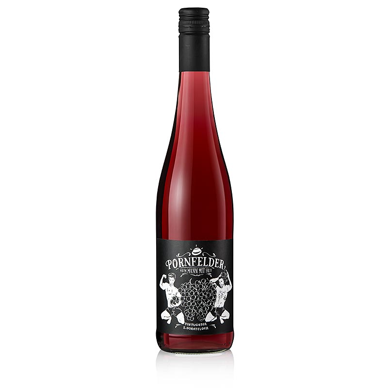 Pornfelder, Rose, trocken, 12 % vol., Lukas Krauß - 750 ml - Flasche Pornfelder, Rose, trocken, 12 % vol., Lukas Krauß - 750 ml - Flasche