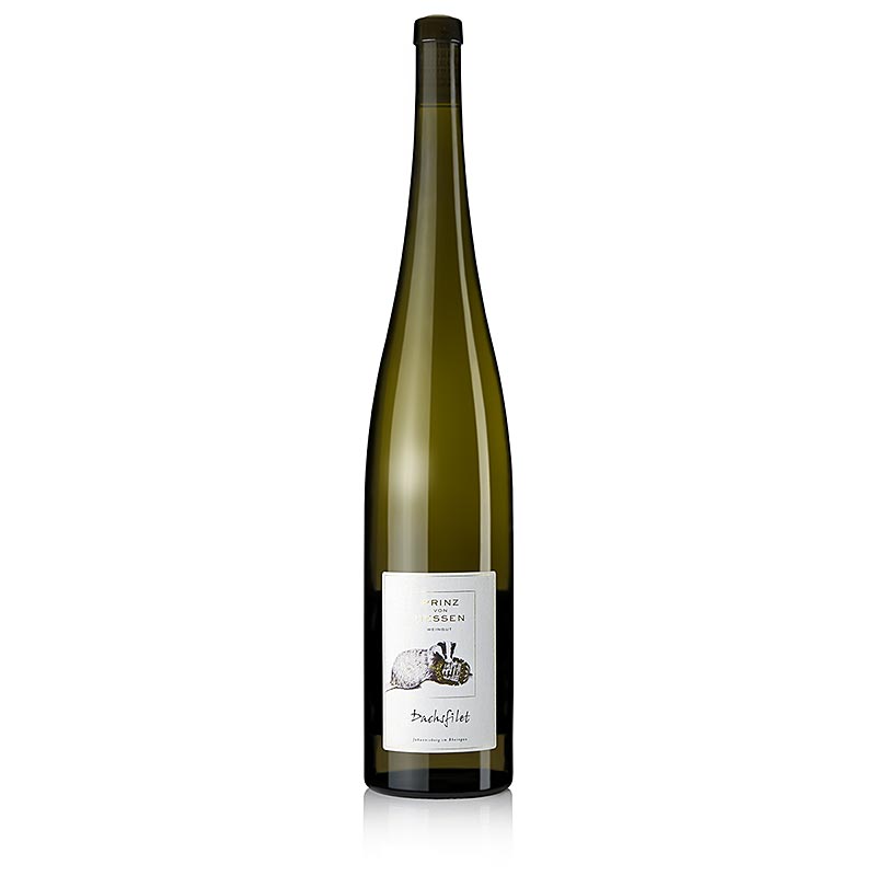 2013er Dachsfilet, Riesling, trocken, 13% vol., Prinz von Hessen, Magnum - 1,5 l - Flasche 2013er Dachsfilet, Riesling, trocken, 13% vol., Prinz von Hessen, Magnum - 1,5 l - Flasche