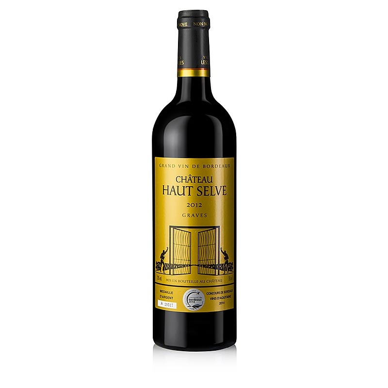 2012er Chateau Haut Selve Rouge, Bordeaux, trocken, 13% vol. - 750 ml - Flasche 2012er Chateau Haut Selve Rouge, Bordeaux, trocken, 13% vol. - 750 ml - Flasche