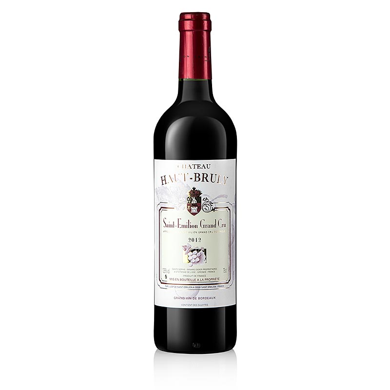 2012er Chateau Haut Bruly, Merlot, Saint-Emilion, Grand Cru, trocken, 13,5% vol. - 750 ml - Flasche 2012er Chateau Haut Bruly, Merlot, Saint-Emilion, Grand Cru, trocken, 13,5% vol. - 750 ml - Flasche