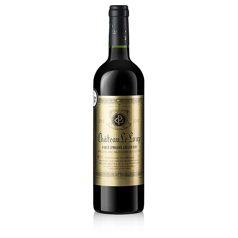 2012er Chateau Le Loup, Saint-Emilion, Grand Cru, trocken, 13% vol. - 750 ml - Flasche 2012er Chateau Le Loup, Saint-Emilion, Grand Cru, trocken, 13% vol. - 750 ml - Flasche