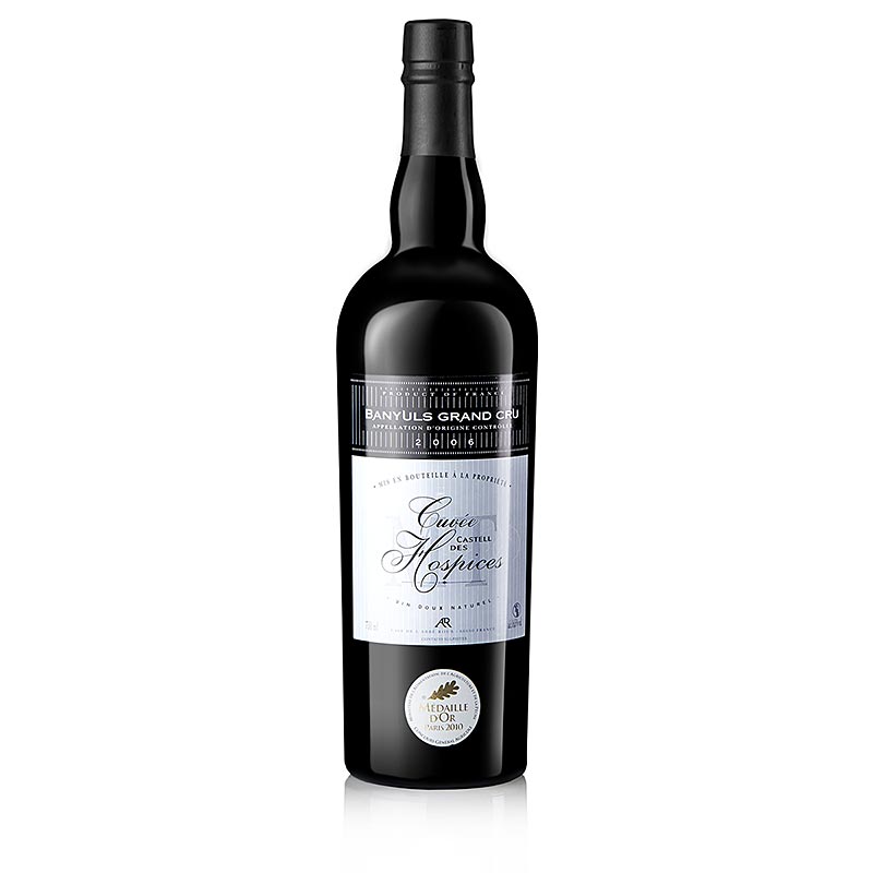 2006er Banyuls Grand Cru Castell des Hospices, rot süß, 16,5%, Abbe Rous - 750 ml - Flasche 2006er Banyuls Grand Cru Castell des Hospices, rot süß, 16,5%, Abbe Rous - 750 ml - Flasche