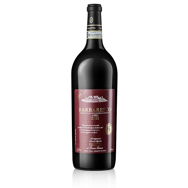 2011er Barbaresco Asili, trocken, 14,5% vol., Bruno Giacosa - 1,5 l - Flasche 2011er Barbaresco Asili, trocken, 14,5% vol., Bruno Giacosa - 1,5 l - Flasche