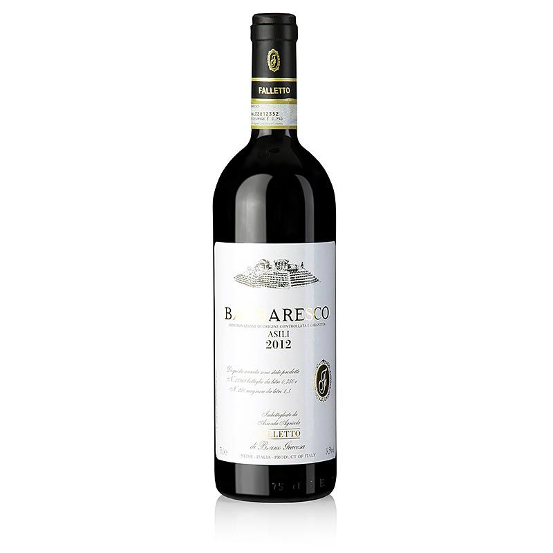 2012er Barbaresco Asili, trocken, 14,5% vol., Bruno Giacosa - 750 ml - Flasche 2012er Barbaresco Asili, trocken, 14,5% vol., Bruno Giacosa - 750 ml - Flasche