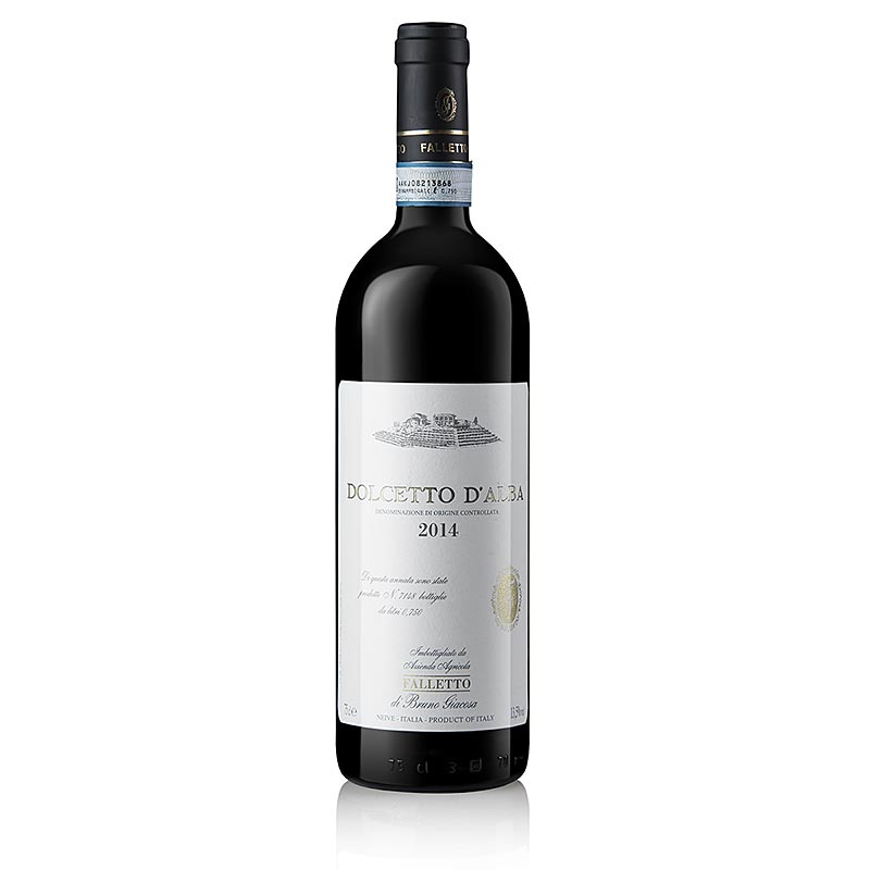2014er Dolcetto dAlba, trocken, 13,5% vol., Bruno Giacosa - 750 ml - Flasche 2014er Dolcetto dAlba, trocken, 13,5% vol., Bruno Giacosa - 750 ml - Flasche