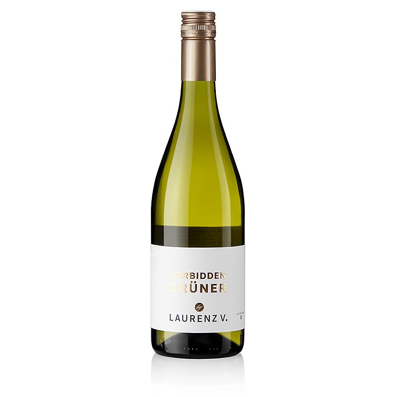 2015er Forbidden Grüner, Grüner Veltliner, feinherb, 11% vol., Laurenz V. - 750 ml - Flasche 2015er Forbidden Grüner, Grüner Veltliner, feinherb, 11% vol., Laurenz V. - 750 ml - Flasche