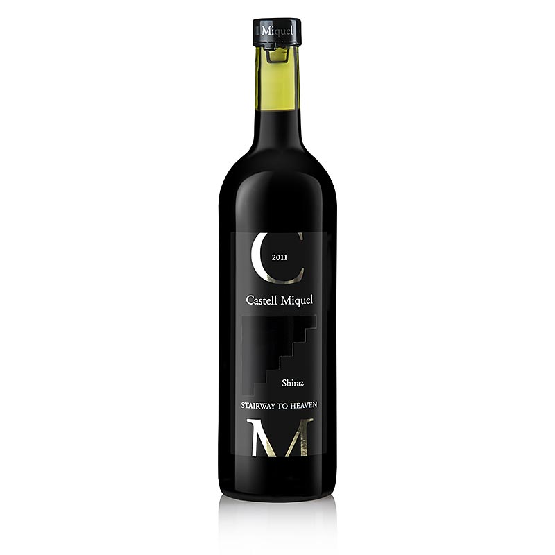 2011er Stairway to Heaven, Shiraz, 14,5% vol., Castell Miquel - 750 ml - Flasche 2011er Stairway to Heaven, Shiraz, 14,5% vol., Castell Miquel - 750 ml - Flasche