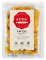 Ravioli al Brasato, Frische Eiernudeln mit Fleischfüllung, Pasta Fresca Rossi - 250 g - Packung