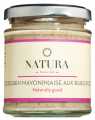 ° Mayonnaise au poivre rose sauce, mayonnaise sauce with pink pepper, Natura - 160 g - Glass