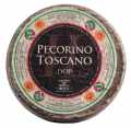 Pecorino Toscano DOP, Schafkäse, halbgereift, Fett i.Tr.55%, Busti - ca. 2,5 kg - kg