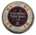 Pecorino Toscano DOP, fromage de brebis, demi-affiné, gras au milieu 55%, busti - environ 2,5 kg - kg