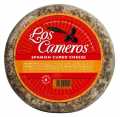 Queso de Mezcla Curado, formaggio stagionato a latte misto, grasso nella sostanza secca. 55%, Los Cameros - circa 3,3 kg - Foglio / Carta